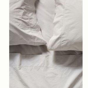 Anthropologie ALTERRA PURE ORGANIC PERCALE SHEET SET